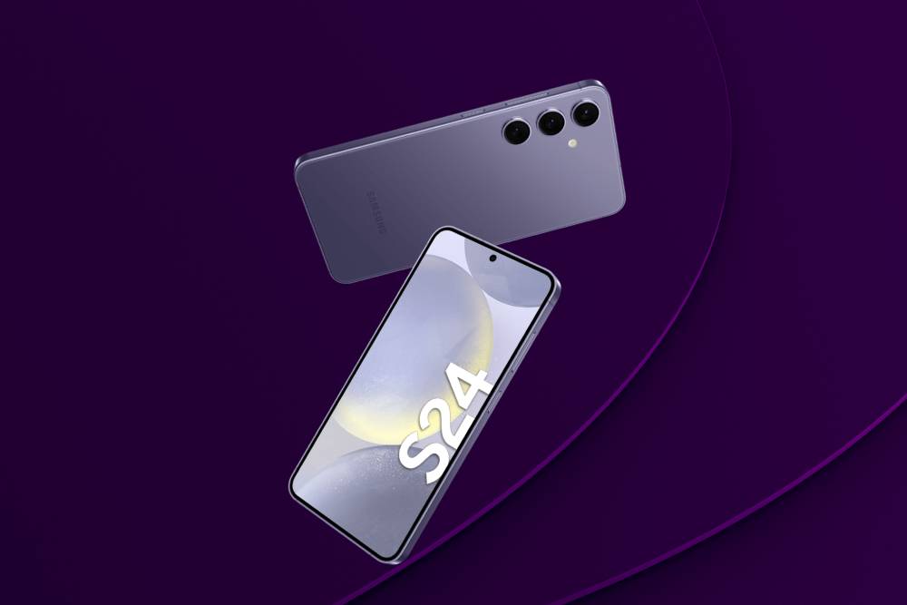 Samsung Galaxy S24 - April 2024 (Cobalt Violet)